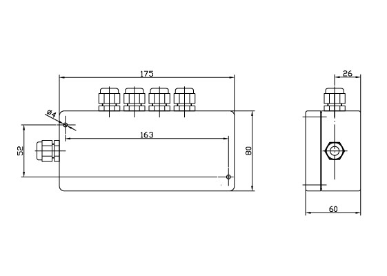Съединителна кутия JB-N-RA-EX - Image 2