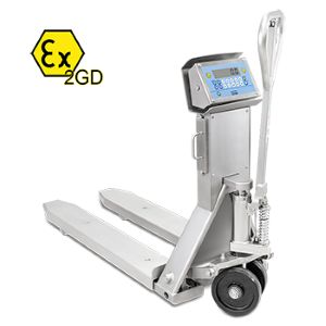 Взривозащитени транспалетни везни